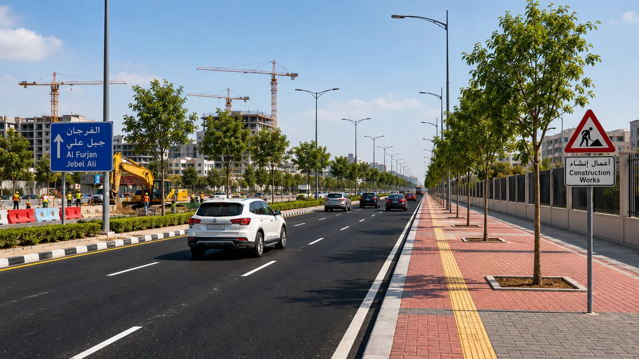 Al Qadem site works